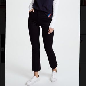 MOTHER Rascal Ankle Blackbird Jeans